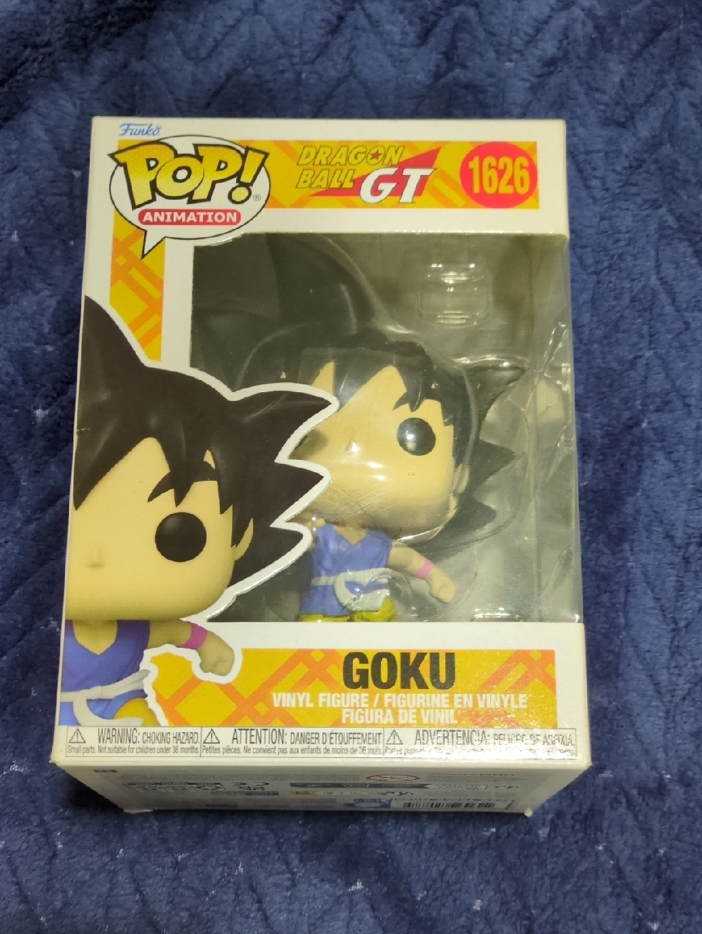 Funko Pop! Dragon Ball GT Goku Vinyl Figure - Blue, Black, Yellow